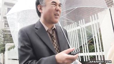 Kotomi Asakura and Jun Sena fucked by a man