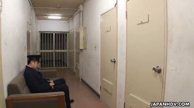 Sweet young gal gets rammed by a prison guard