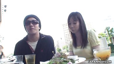 Sweet girlfriend named Miyu gets a big dick