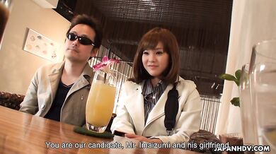 Babe with a hairy twat Misaki gets slammed