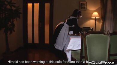 Hot maid Himeki Kaede gets her twat rammed