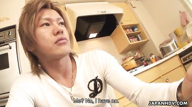 Japanese cutie is ready for some hot fucking