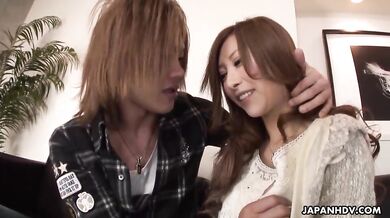 Japanese teeny fucked by a horny young dude