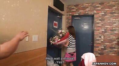 Super hot bukkake session with Miu Natsume