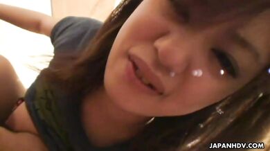 Pretty Japanese chick Hinata Serina banged