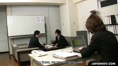 Amazing Japanese girl Tsubaki is so slutty