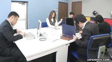 Saki really enjoys hot sex toys in her pussy