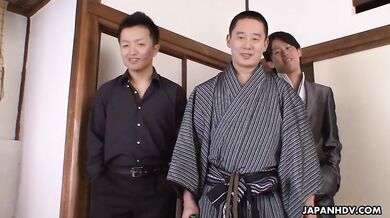 Yuki Tsukamoto moans while fucking shady men