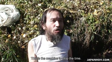 Haruna Sendo getting hardcore rammed in doggy