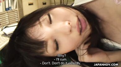 Ruri Shinohara fucking her manager hard