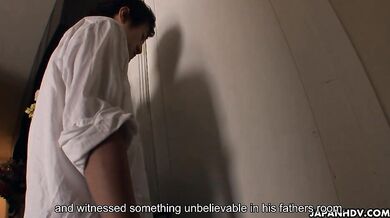 Teen Alice Mizuno tasting step-brother dong