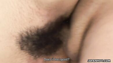 Shizuka Minami rides on a fat throbbing cock