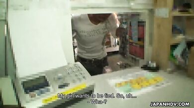 Ryo gets into hot threesome after hot bondage