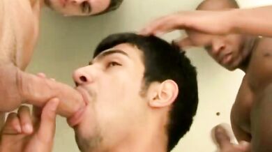 Threesome Inside The Van