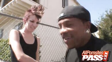 Punk Rock Chick Wants a Black Dick