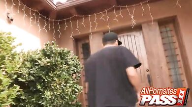 Cute Brunette Takes a Cock